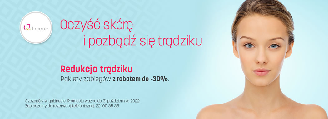 Redukcja trądziku